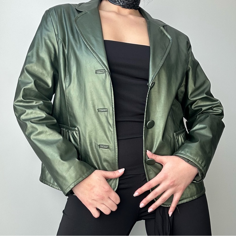 Metallic Green Jacket